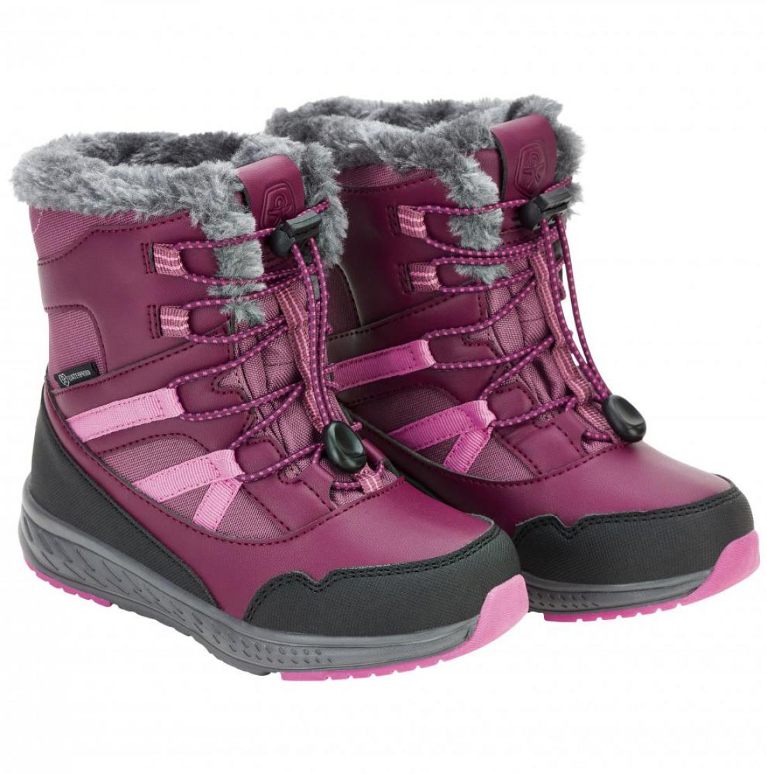 Boots high cut, WP, potent purple, size 35