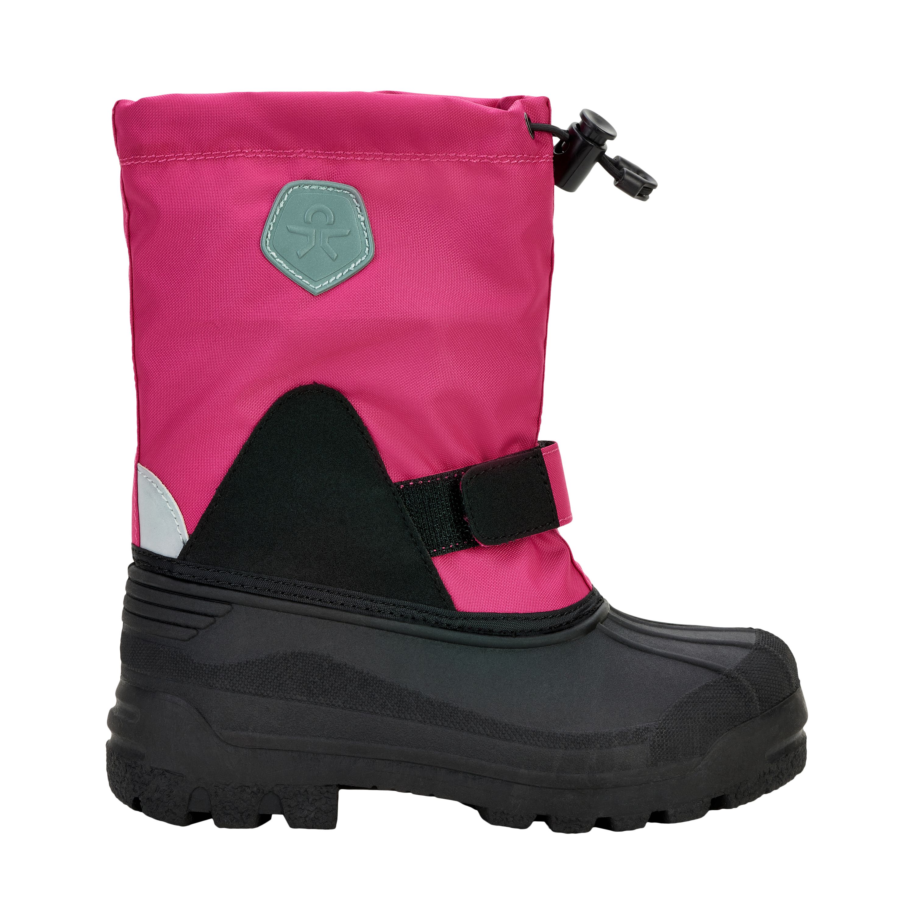 Boots w. inner sock, WP, pink peacock, size 35