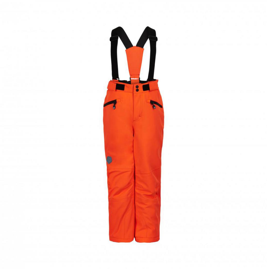 Ski pants w.pockets, AF 10.000, orange clown fish, size 98
