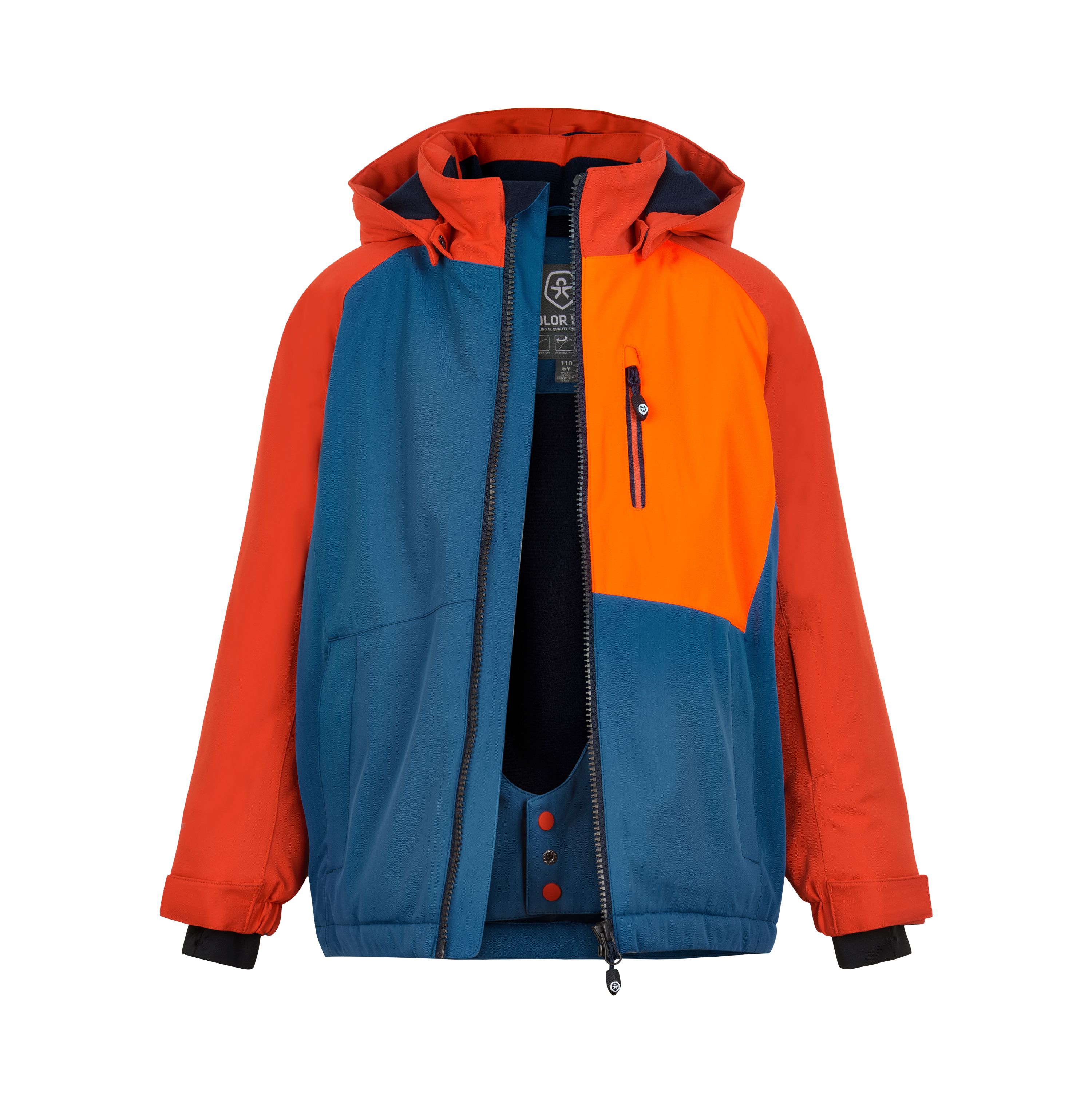 Ski jacket, boys, AF 10.000, red clay, size 98